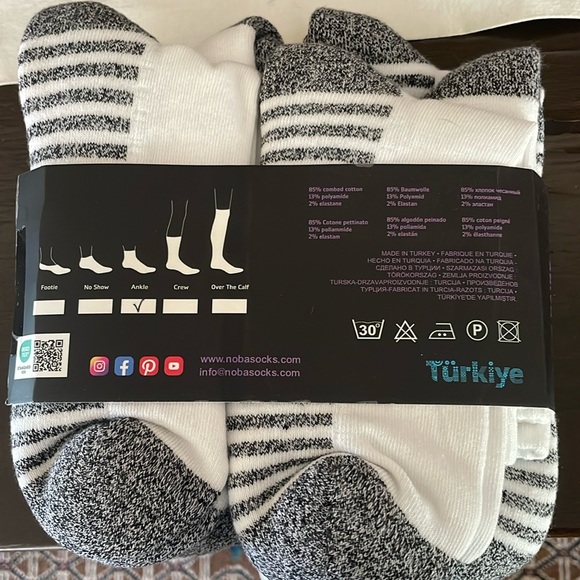 noba Other - 🌟HOST PICK🌟6 pair of Noba Socks size men 6-8 sold out on eBay